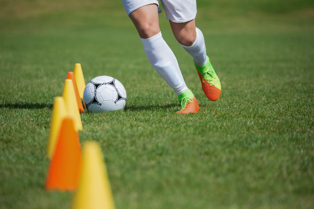 Techniektraining met pionnen